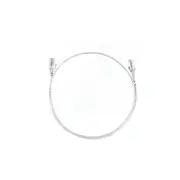 50Pcs 1M Cat 6 Ultra Thin Lszh Ethernet Network Cable White