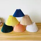 Washable Pleated Lampshade Modern Light Cover Table Lamp Cover Home Decor