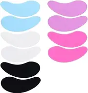 MTSDM Under Eye Patches Silicone, 5 Pairs Reusable Eye Silicone Patches, Eye Wrinkle Patches, Beauty Eye Cream Stickers, Washable, Plump Fine Lines & Wrinkles for Eyes Dark Circles Beauty Eyecare