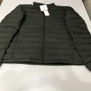 Uniqlo Olive Green Ultra Light Down Jacket Medium