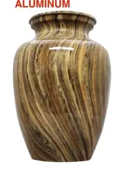 OPEN BOX: "Weathered Woody" 210 Cubic Inches Large/Adult Funeral Cremation Urn