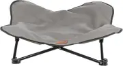Camping Cot for Dogs, Elevated Dog Bed, Folding Padded Pet Bed, Raised Travel Lo