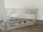 Pantry Storage Organizer Fridge Organizer Bins Stackable Containers Clear 2 Pack