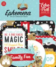Echo Park ~ REMEMBER THE MAGIC ~ Ephemera Die Cuts