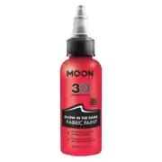 Moon Glow In The Dark Fabric Paint 30ml Single Costume Make Up