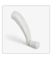 Andersen Window Operator - PN 1361356 WH White Classic Crank Handle 3/8" Splines