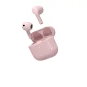 Explosive Bluetooth Headset tws Wireless Half in-ear Pop-up Sports Gaming Headset - Pink