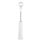 USB Rechargeable Stainless Steel Milk Frother,Handheld Electric Milk Beater1722