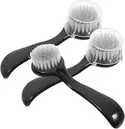 OHPHCALL 3pcs Horn Brush Facial Cleansing Brush Face Washers for Women Face Exfoliation Tool