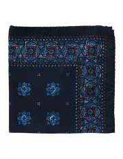[Dom Bagnato] Mosaico Silk Pochette in Navy
