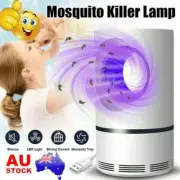 Mosquito Catcher Lamp Insect Killer Electric LED Light Fly Bug Zapper Trap USBNJ