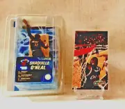 Shaquille O'Neal Miami Heat Set-New 5" Figure & 1993 Fleer Jam Session Card #136