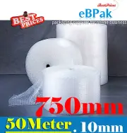 Bubble Cushioning Wrap Roll 750mm x 50M Meter