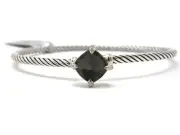 David Yurman 9mm Chatelaine Cable Bracelet Lemon Citrine/Hematine Doublet NWT