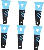 GANAZONO 6pcs Portable Ice Scrapers for Car Windows: Frost and Snow Vehicle Windscreen Scrapers - Multi-Purpose Winter Car Accessories