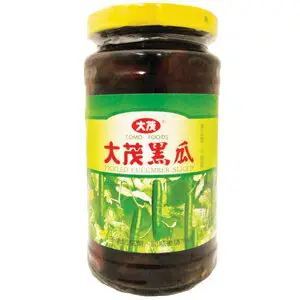 大茂 黑瓜 玻璃罐 375g【康鄰超市】