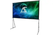 Akia Screens 120 Indoor Outdoor Portable Projector Screen with Stand"