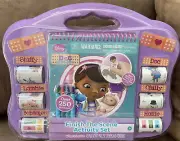 DOC MCSTUFFINS ACTIVITY SET FINISH THE SCENE ACTIVITY PAD/250 STICKERS/CRAYONS