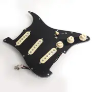 Prewired Loaded Pickguard with SSS Single Coil Pickup for Fender Strat Guitar