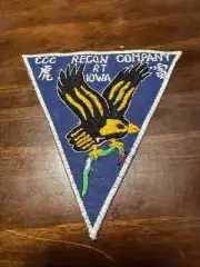 Vietnam US Special Forces CCC Recon Team Iowa Patch