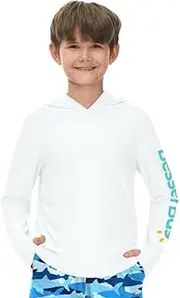 [BesserBay] Boys Hooded Long Sleeve Rashguard Top 1-14 Years