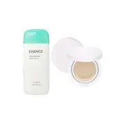MISSHA - All Around Safe Block Essence Sun Milk EX - 70ml (SPF50+ PA+++) (1ea) + Magic Cushion Cover Lasting - 15g (SPF50+...