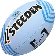 Steeden NRL Cronulla-Sutherland Sharks Supporter Ball, Mini 11 inch