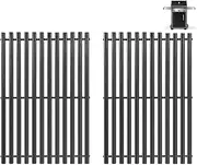 DcYourHome Grill Grates for Weber Spirit 300 Series, Genesis Silver Gold B/C - 7525 Porcelain Enameled Replacement Parts