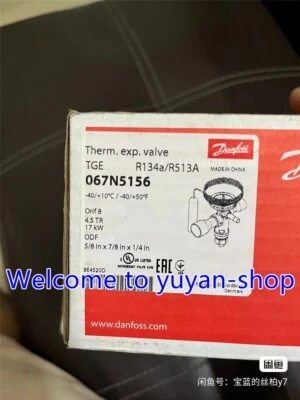 1PCS NEW DANFOSS TGEN R134A Expansion Valve 067N5156 #T5676 YS