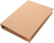 DOITOOL Kraft Paper Binder Cover Notebook Shell Reusable Dirt Resistant Lightweight Design for School and Office Use Present for