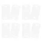12 Pcs Curtain Patch Blinds Window Vertical Slats Accessories Fixer Tabs