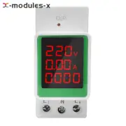 AC160V-270V 0-100A Intelligent Home Energy Meter AC Voltmeter Ammeter Meter New
