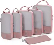 BAGSMART 6 Set/4 Set/2 Set Travel Organizer Cubes for Travel Essentials, Expandable Luggage Suitcase Organizer Bags Set, Lightweight Packing Organizers as Travel Accessories for Women