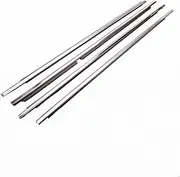 BoCID 4pcs Chrome Window Seal Weather Strips for Toyota Landcruiser 100 105 Series