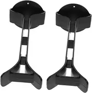 KALLORY 2Pcs Plastic Headphone Stand Durable Desktop Organizer for Headset Storage Lightweight Material Practical Headset Holder for Gaming and Office Use