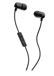 Skullcandy Jib Wired In-Ear Earbuds With Microphone, Black