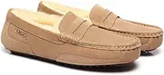 [UGG AUSTRALIAN SHEPHERD] UGG AS Mens Moccasins Australian Sheepskin Wool Lining Water Resistant Nonslip