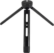 Aswalling Mini Tripod Aluminum Alloy Desktop Stand Tripod with 1/4 Inch Screw for Zhiyum S SC Camera Camcorder Projector
