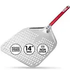 Pizza Peel 14 Inch Professional Aluminum Pizza Turning peel Long Handle Metal