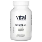 2 X Vital Nutrients, Strontium Citrate, 90 Vegan Capsules