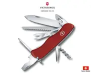 Victorinox Swiss Army Knife 111mm Outrider 14 Function Pocket Tools Red 0.8513