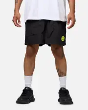 [Market] Market X Smiley Grand Slam Shorts Black - Size M M Black