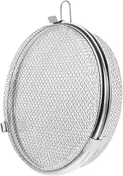 FONDOTIN Stainless Steel Dishwasher Basket Silverware Holder Cutlery Drainer Round Mesh for Kitchen Storage