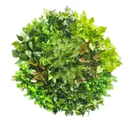 80cm Colour Splash Artificial Vertical Garden Wall Art Disc
