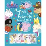 羊耳朵書店*磁鐵書/PEPPA PIG: PEPPA AND FRIENDS MAGNET BOOK 粉紅豬小妹的冒險之旅: 驚奇磁鐵遊戲書