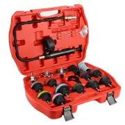 18pcs Car Water Tank Leak Tester Cooling System Detector Tool Kit