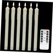 Real Wax LED Flameless Candles Battery Operated Lights with Home Decor,