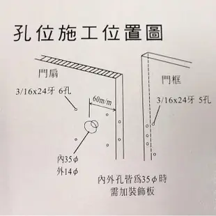 【BIRD】連體式三段鎖 大門鎖 3入(火箭式鎖匙 單開電白 防盜鎖)