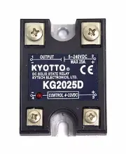 1pc KYOTTO DC Solid State Relay SSR KG2025D 5-220VDC 25A [ DC in to DC out ]