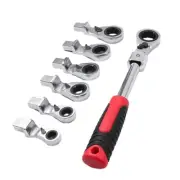 Ratchet Wrench Ratchet Socket Wrench Flexs Head Extendable Spanners Tool